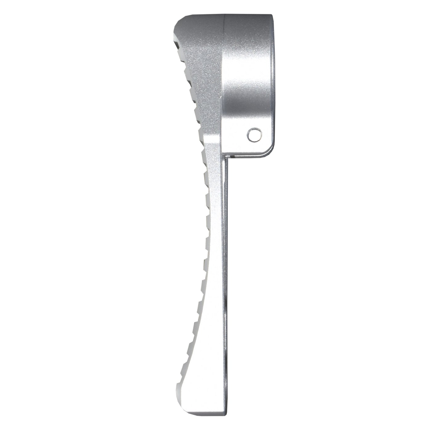 Presma Cobra Style ButtStock Shoulder Plate, Fit Pistol Style Straight Tubes, Silver
