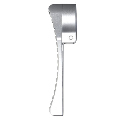Presma Cobra Style ButtStock Shoulder Plate, Fit Pistol Style Straight Tubes, Silver