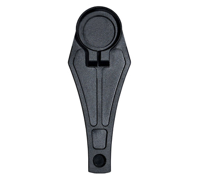 Presma Cobra Style ButtStock Shoulder Plate, Fit Pistol Style Straight Tubes, Black