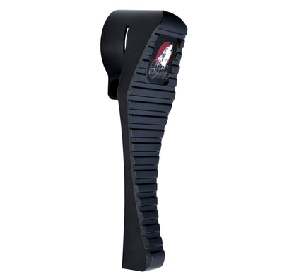 Presma Cobra Style ButtStock Shoulder Plate, Fit Pistol Style Straight Tubes, Black