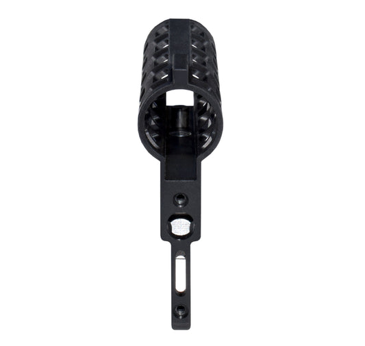 Presma Skeletonized AR Pistol Fixed Stock for 6 Position Mil Spec Tubes, Black.