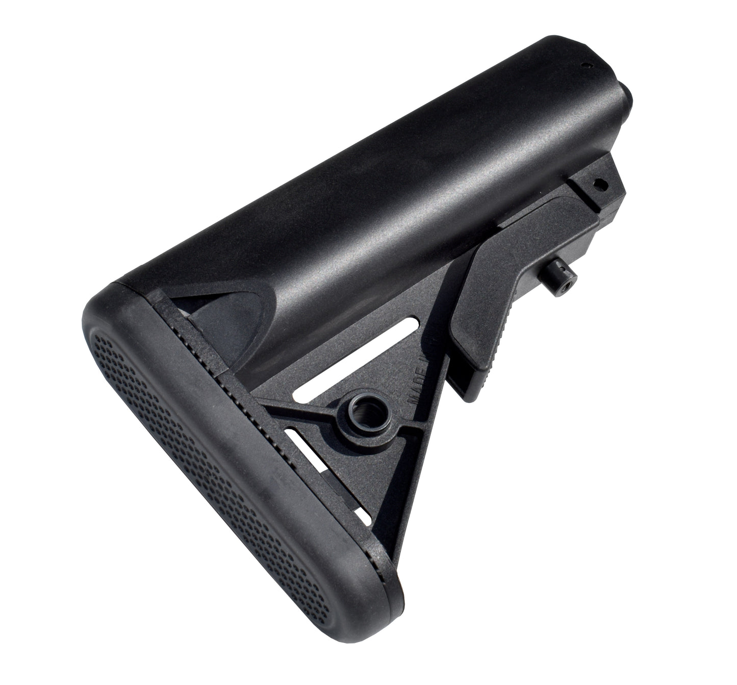 New Presma Adjustable Mil Spec Buttstock with Recoil Pad, SOPMOD style.