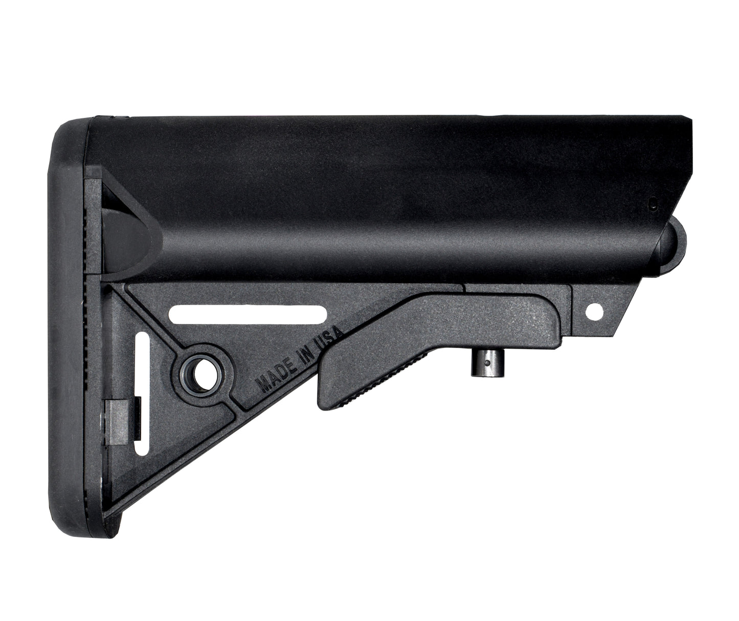 New Presma Adjustable Mil Spec Buttstock with Recoil Pad, SOPMOD style.