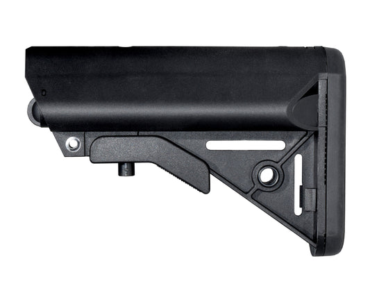 New Presma Adjustable Mil Spec Buttstock with Recoil Pad, SOPMOD style.