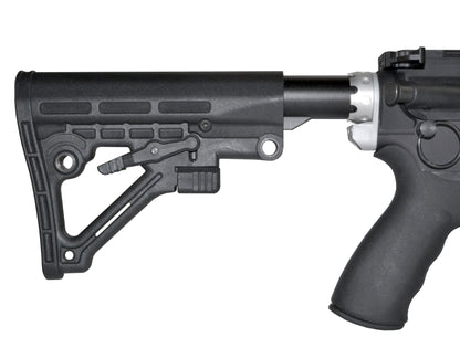 Enhanced Receiver End Plate with 1" Sling Adapter for AR .223/5.56/.308 Buffer Tubes, Silver