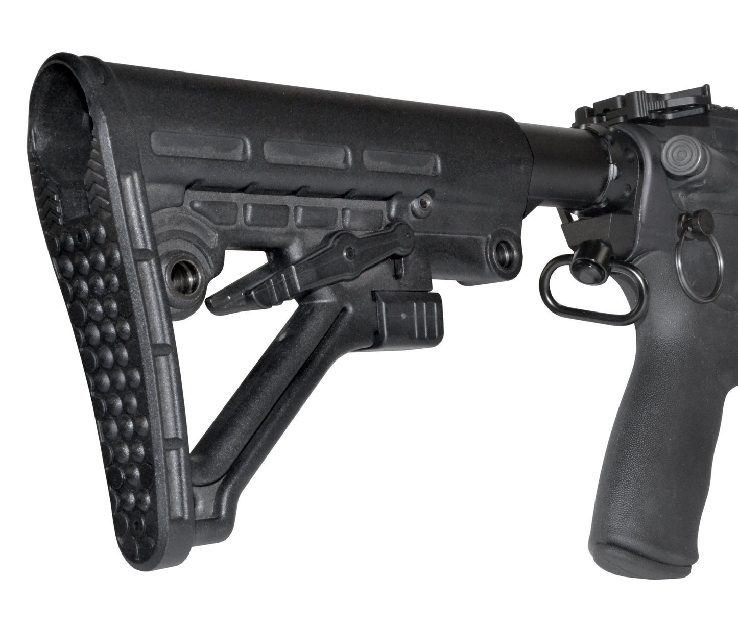 Enhanced Receiver End Plate with 1" Sling Adapter for AR .223/5.56/.308 Buffer Tubes