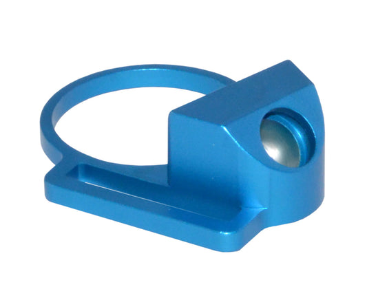 Enhanced Receiver End Plate with 1" Sling Adapter for AR .223/5.56/.308 Buffer Tubes, Blue