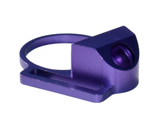 Enhanced Receiver End Plate with 1" Sling Adapter for AR .223/5.56/.308 Buffer Tubes, Purple