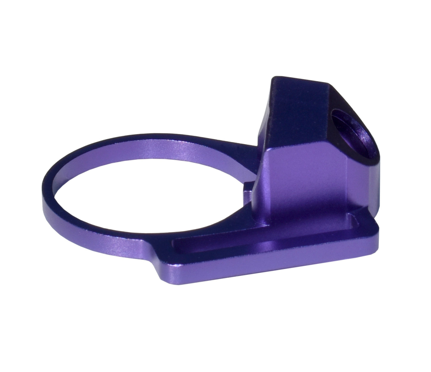 Enhanced Receiver End Plate with 1" Sling Adapter for AR .223/5.56/.308 Buffer Tubes, Purple