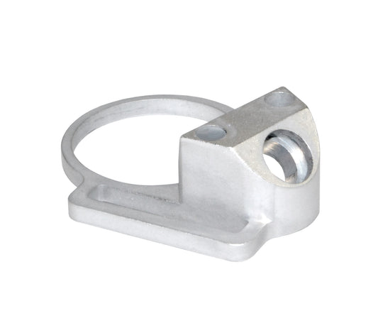 Enhanced Receiver End Plate with 1" Sling Adapter for AR .223/5.56/.308 Buffer Tubes, Silver