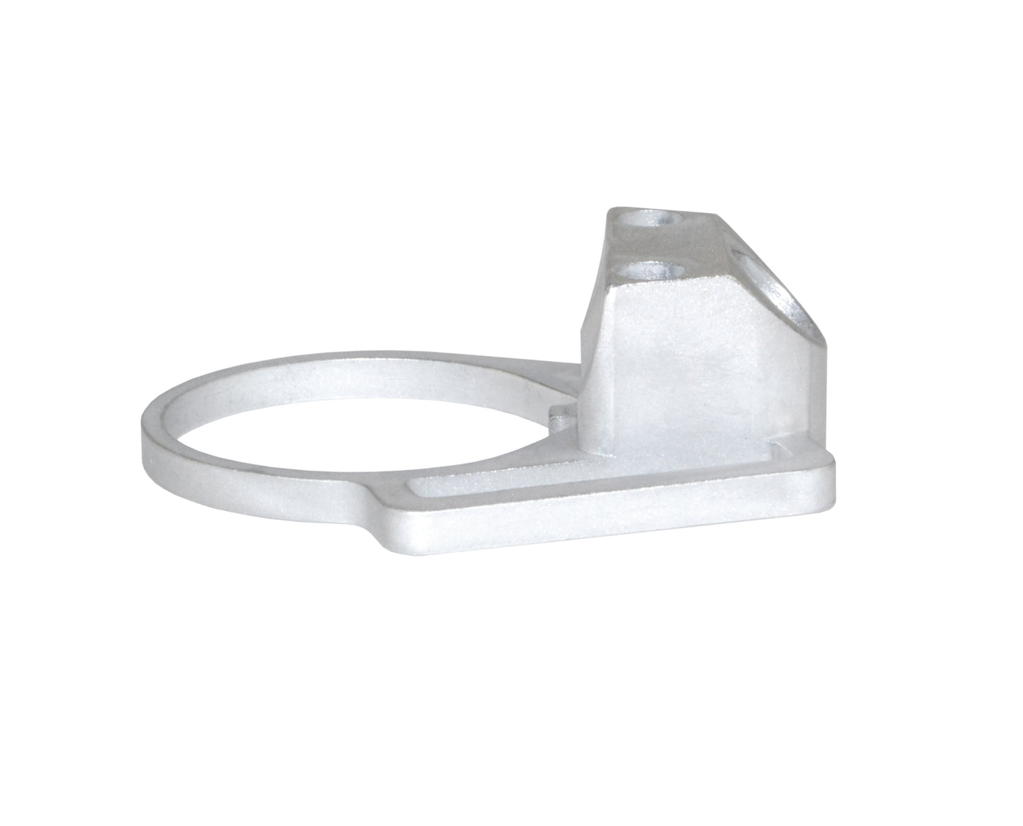 Enhanced Receiver End Plate with 1" Sling Adapter for AR .223/5.56/.308 Buffer Tubes, Silver