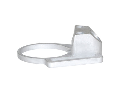 Enhanced Receiver End Plate with 1" Sling Adapter for AR .223/5.56/.308 Buffer Tubes, Silver