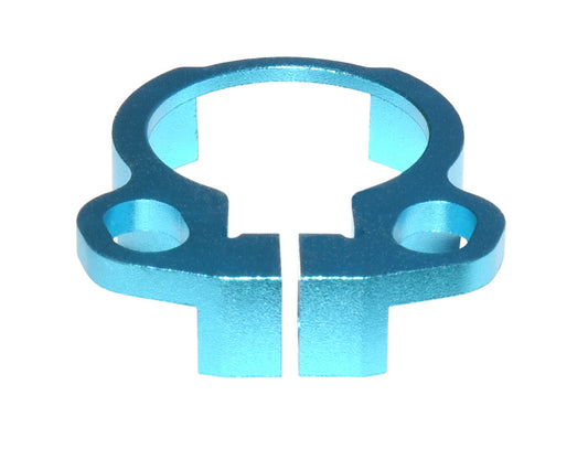 Receiver End Plate with Dual Clip Type Sling Adapter - Blue