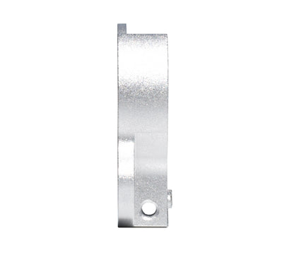Receiver End Plate with Dual Clip Type Sling Adapter - Silver