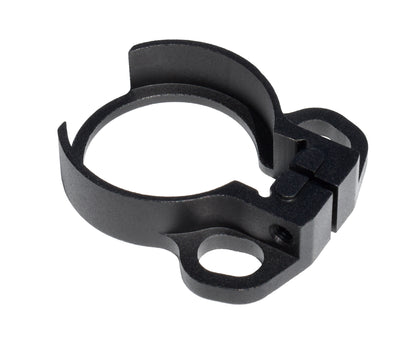 Receiver End Plate with Dual Clip Type Sling Adapter - Black