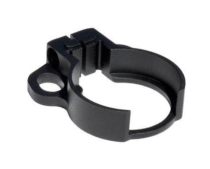 Receiver End Plate with Dual Clip Type Sling Adapter - Black