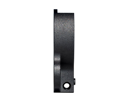 Receiver End Plate with Dual Clip Type Sling Adapter - Black