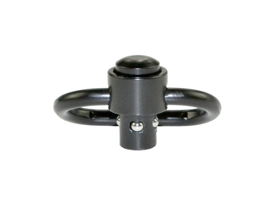 Heavy Duty Push Button QD Sling Swivel Adapter with 1.25” Loop