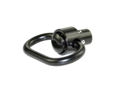 Heavy Duty Push Button QD Sling Swivel Adapter with 1.25” Loop