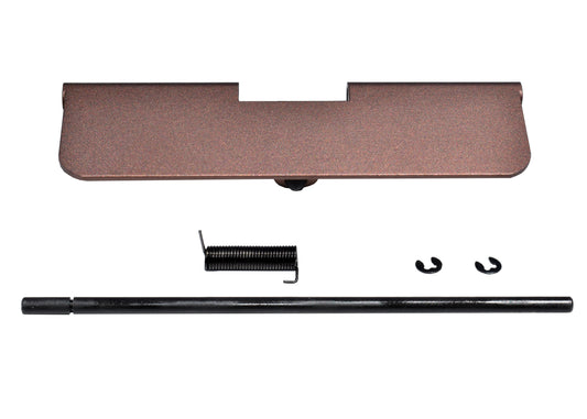 AR-15 Upper Aluminum Ejection Port Dust Cover Assembly, Brown