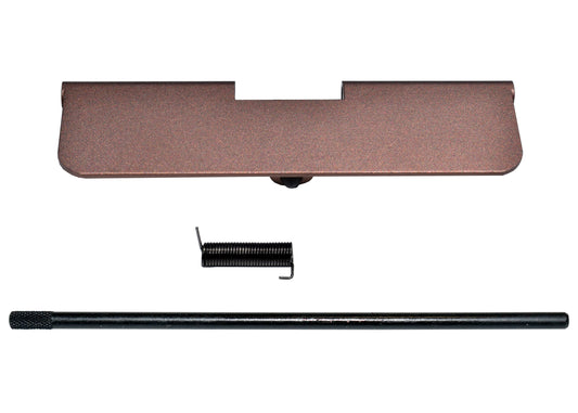 AR-15 Upper Aluminum Ejection Port Dust Cover Assembly, Brown