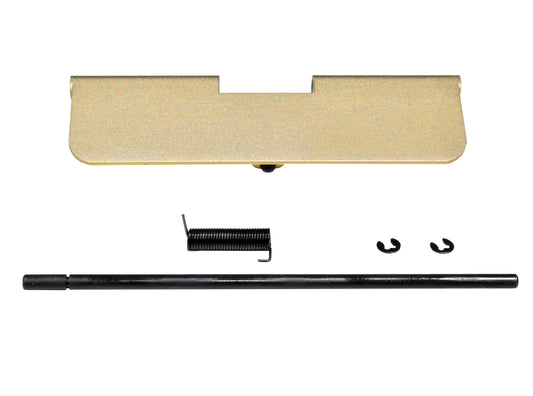 AR-15 Upper Aluminum Ejection Port Dust Cover Assembly, Gold