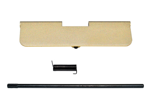AR-15 Upper Aluminum Ejection Port Dust Cover Assembly, Gold