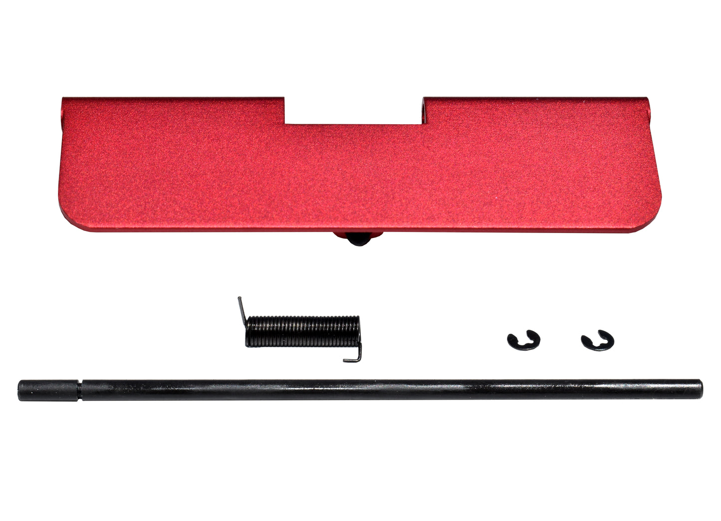 AR-15 Upper Aluminum Ejection Port Dust Cover Assembly, Red