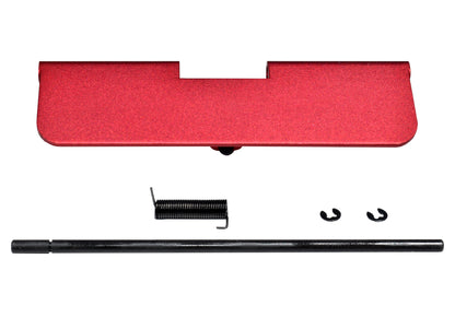 AR-15 Upper Aluminum Ejection Port Dust Cover Assembly, Red