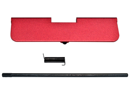 AR-15 Upper Aluminum Ejection Port Dust Cover Assembly, Red