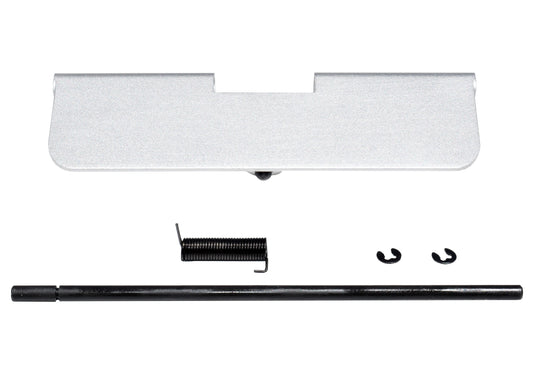AR-15 Upper Aluminum Ejection Port Dust Cover Assembly, Silver