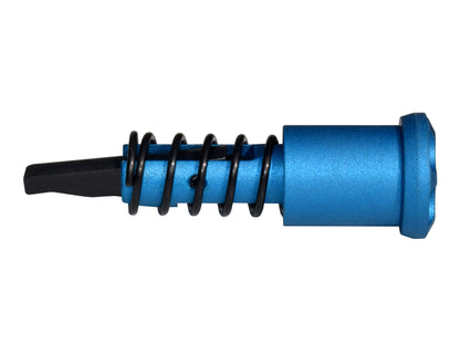 AR 223/5.56/.308 Forward Assist Assembly, 6082 Anodized Aluminum, Dark Blue