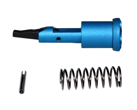 AR 223/5.56/.308 Forward Assist Assembly, 6082 Anodized Aluminum, Dark Blue