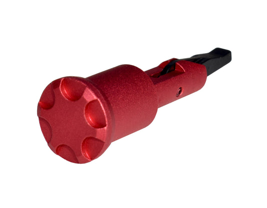AR 223/5.56/.308 Forward Assist Assembly, 6082 Anodized Aluminum, Red