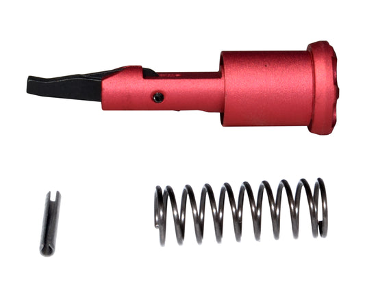 AR 223/5.56/.308 Forward Assist Assembly, 6082 Anodized Aluminum, Red