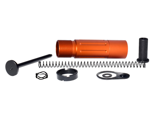AR Pistol 3.5" Short Buffer Tube System, Orange