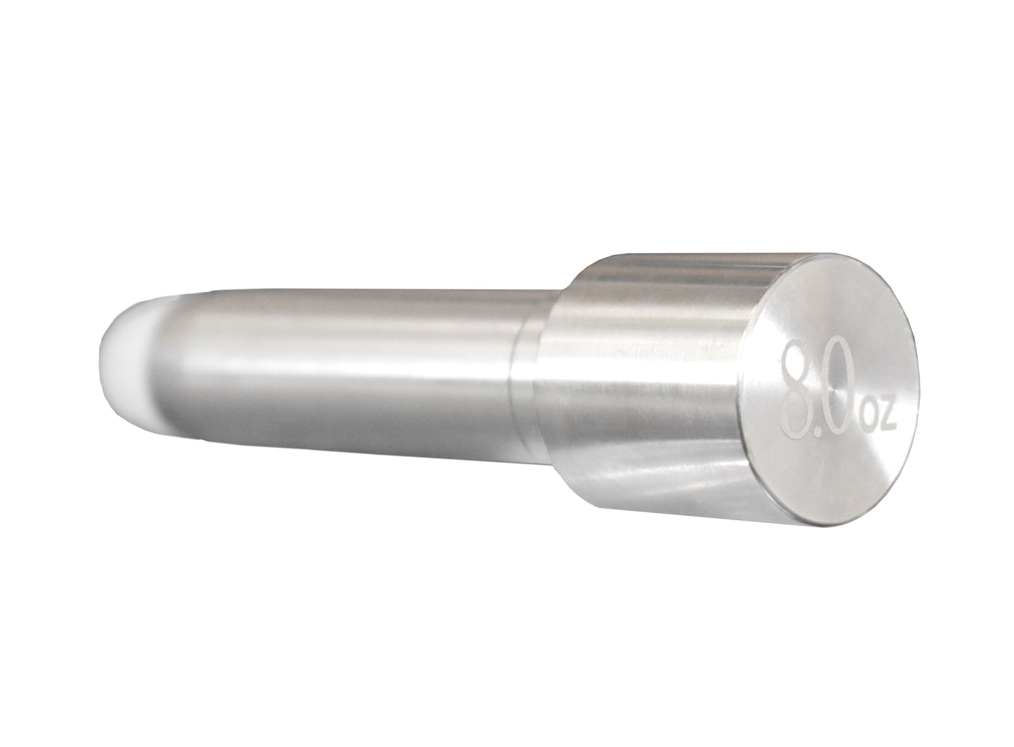 AR-15 and AR-9mm Extended Length Buffer, 4" Long and Extra Heavy 8.0 OZ, Stainless Steel