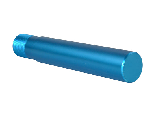 Pistol Length 7.3" Buffer Tube, 1.25" diameter, Blue Anodized