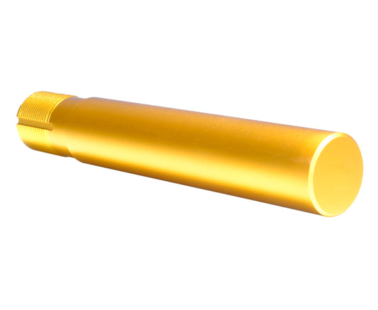 Presma Inc Pistol Length 7.3" Buffer Tube, 1.25" diameter, Matte Golden.  Machined and Anodized in the USA