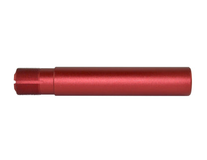 Presma Inc Pistol Length 7.3" Buffer Tube, 1.25" diameter, Matte Red.  Machined and Anodized in the USA