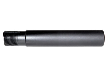 Presma Inc Pistol Length 7.3" Buffer Tube, 1.25" diameter, Black.  Machined and Anodized in the USA
