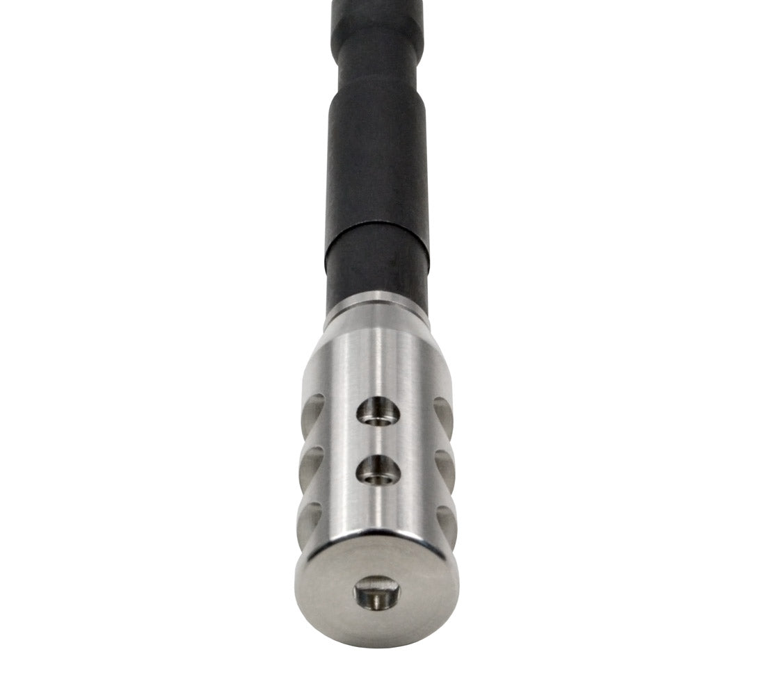 Muzzle Brake Recoil Compensator for AR-10 LR 308 5/8"x24 thread, Stainless Steel