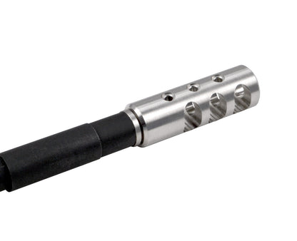Muzzle Brake Recoil Compensator for AR-10 .LR 308, 5/8"x24 thread, Stainless Steel