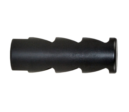 Muzzle Brake Recoil Compensator for AR-15 .223, 1/2"x28 thread, Steel with Black Phosphate finish