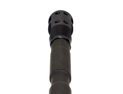 Competition Grade Muzzle Brake Recoil Compensator for AR-15 .223, 1/2"x28 thread, Steel with Black Phosphate finish