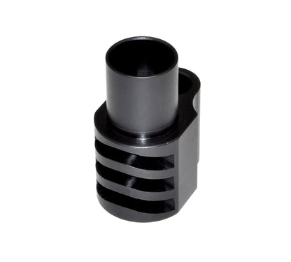 Muzzle Brake Recoil Compensator for 5" 1911 .45 ACP Handguns, Matte Black
