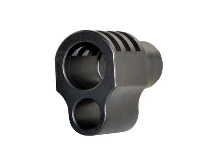 Muzzle Brake Recoil Compensator for 5" 1911 .45 ACP Handguns, Matte Black