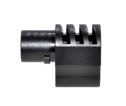 Muzzle Brake Recoil Compensator for 5" 1911 .45 ACP Handguns, Matte Black