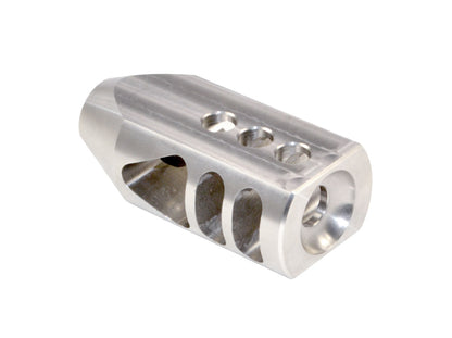 Competition Grade Tanker Muzzle Brake Recoil Compensator for AR 10 .308/7.62 NATO, 5/8"x24 thread, Stainless Steel
