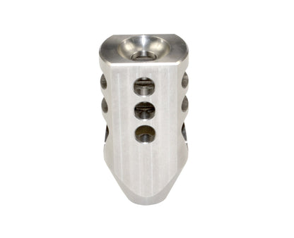 Competition Grade Tanker Muzzle Brake Recoil Compensator for AR 10 .308/7.62 NATO, 5/8"x24 thread, Stainless Steel